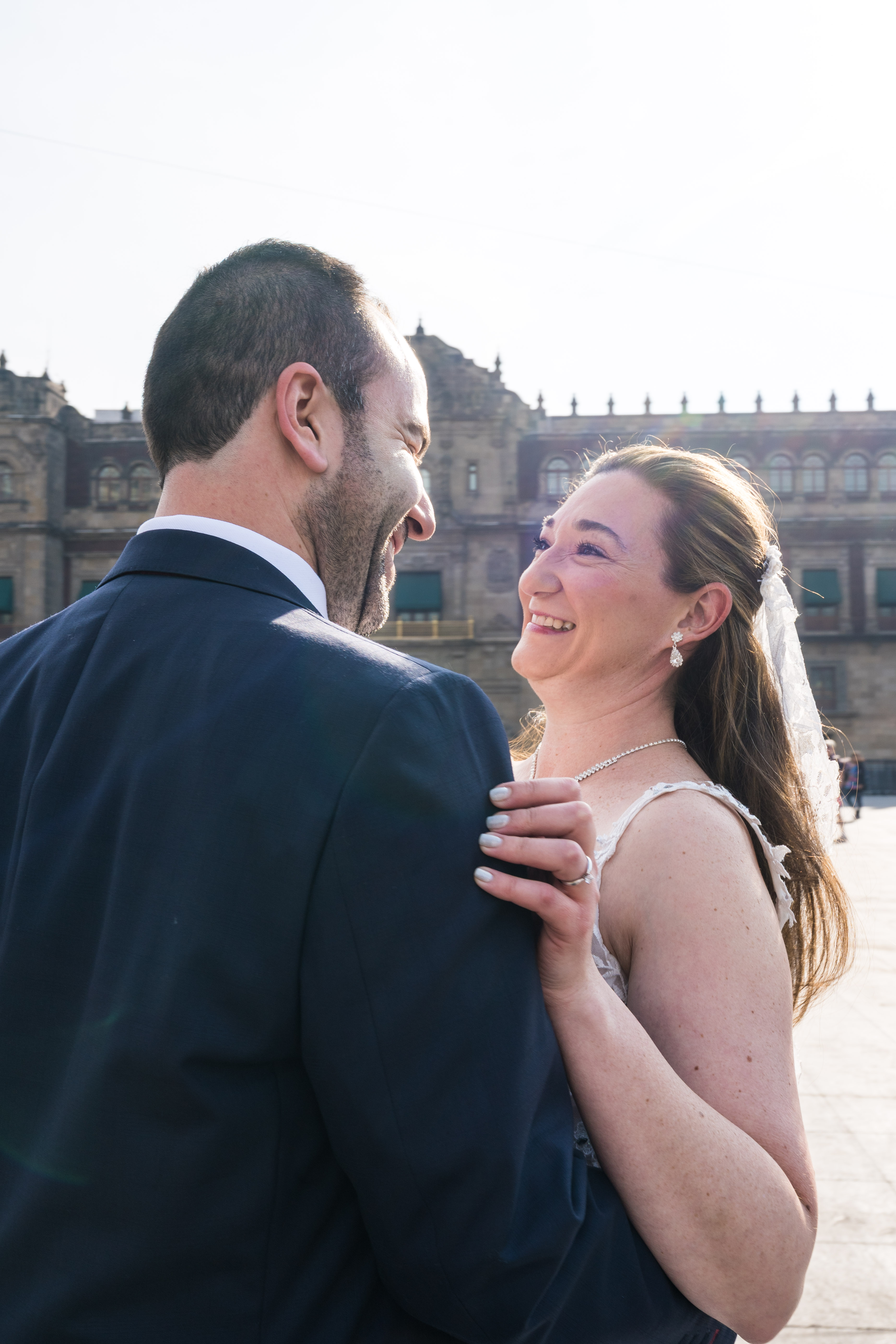 sesión de fotos de boda en el centro de la CDMX
